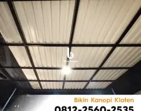Jasa Pasang Kanopi Alderon Single Dan Double Layer Per Meter Klaten