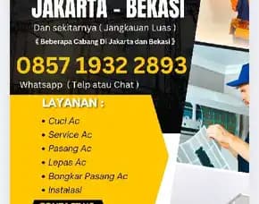Jasa Cuci Ac, Service Ac, Tukang Ac Profesional Rawamangun Jakarta Timur