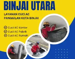 Cuci Ac Rumah Binjai Utara 0823. 6662. 3838