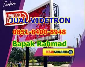 Wea (08x51 84oo 89x48) Jual Videotron Vertikal Di Jember