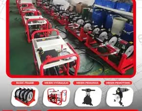 Mesin Las Pipa Hdpe 250mm - Butt Fusion Machine 10 Inch