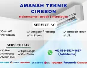 Service Kulkas Cirebon  Teknisi Handal & Bergaransi 0896,5527,4697