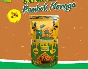 Distributor Kripik Mangga 1 Kg Malang