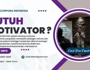 Motivator Capacity Building Dieng, Terpercaya & Solutif, Dian Saputra