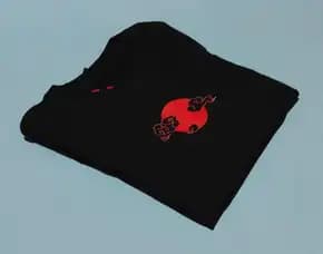 Kaos Distro Naruto Hitam