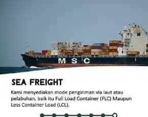 Jasa Import Barang By Sea Freight Door To Door