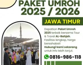 Travel Umroh Syawal 2025 Pakis Malang Al Bahjah