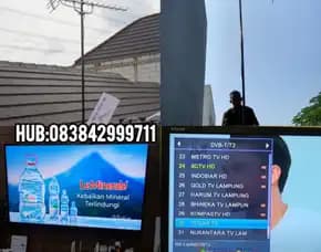 Promo 2025 Pasang Antena Tv Digital Hd 19c Lengkap Berikut Tiang Pondok Melati, Bekasi