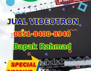 Wa 0851-84oo-8948, Jual Videotron Indoor Di Kutai