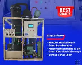 Mesin Es Batu Rumahan Sigi, Sulteng