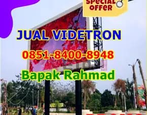 Wea (08x51 84oo 89x48) Tender Videotron Transparan Di Flores Timur