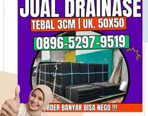 0896-5297-9519 (Wa), Harga Drainase Rumput Sintetis Makassar Makkasar Biring Kanaya
