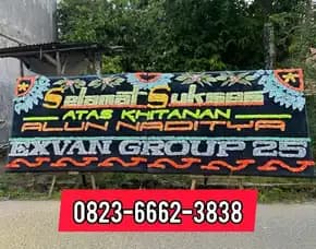Jual Papan Bunga Binjai Barat