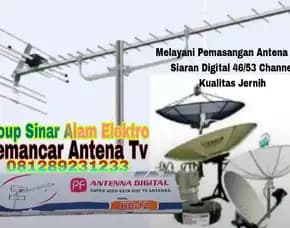 Harga Paket Antena Tv Dan Pasang Servis Banter Gebang, Bekasi
