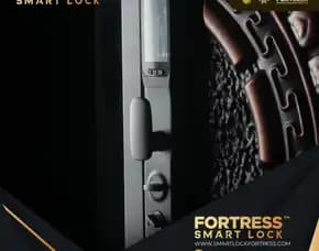 (Fortress) Smart Door Lock With Camera And Doorbell Di Kapuas Hulu