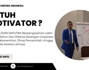 Pembicara Motivator Indramayu, Terpercaya & Solutif, Dian Saputra