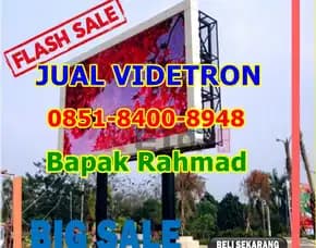 Wea (08x51 84oo 89x48) Tender Videotron Transparan Di Buton