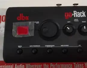 Dbx Gorack Prosesor Audio