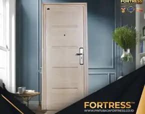 (Fortress) Pintu Rumah Baja Modern 2025 Di Banjarmasin