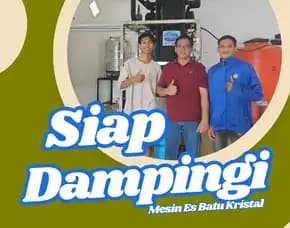 Peluang Usaha Mesin Es Batu Kristal Klungkung, Bali