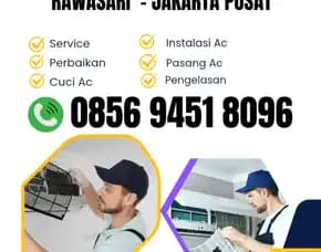 0856 9451 8096 Service Ac - Tukang Ac Daerah Rawasari Jakarta Pusat