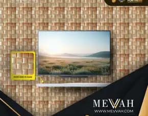 (Mevvah) Decorative Wall Panel 3d Model Pvc Hotel Gold Di Mempawah