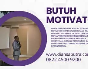 Trainer Marketing Wonosobo, Terpercaya & Solutif, Dian Saputra