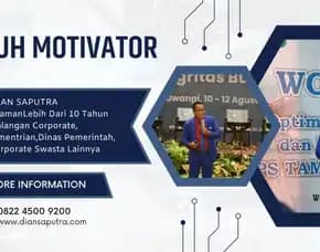 Motivator Tanjungpinang, Terpercaya & Solutif, Dian Saputra
