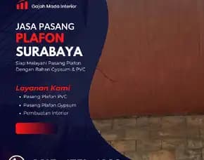 Jasa Pasang Plafon Bulak Surabaya 0815,4751,4389 Pasang Plafon Berkualitas Dan Terjangkau