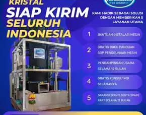 Mesin Es Kristal Untuk Usaha, Palopo Sulsel