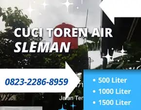 Pembersihan Toren Air Sleman