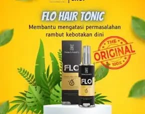 Flo Hair Tonic Penumbuh Rambut Kebotakan Cepat Dan Tebal Permanen Resmi Bpom Original Beautyhacks