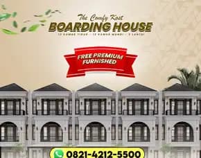 Aman T821-4212-5500 Pengembang Rumah Kost Bulanan Untuk Profesional Muda Jawa Timur Blitar Comfy Kost