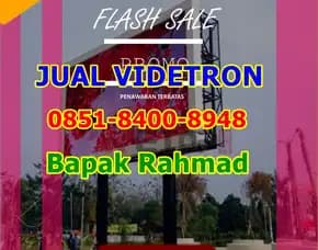 Wea (08x51 84oo 89x48) Jual Videotron Vertikal Di Kutai Kartanegara