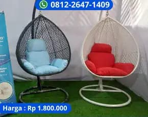 Ayunan Rotan Gantung Anti Karat
