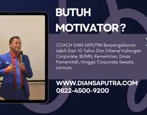 Trainer Marketing Samarinda, Terpercaya & Solutif, Dian Saputra