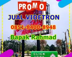Wea (08x51 84oo 89x48) Jual Videotron Vertikal Di Paser