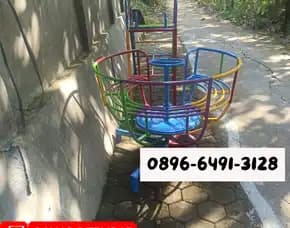 Pusat Ayunan Besi Taman Dan Playground Set Permainan Di Barat Magetan