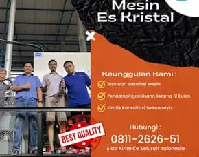 Mesin Es Kristal Murah Kota Kupang, Ntt