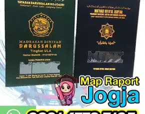 0821-4773-7105 Map Raport Murah Sampul Ijazah Di Ngampilan Jogja