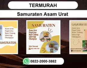 Termurah, 0822-2000-3882 Distributor Samurat En Asam Urat Balikpapan