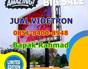 Wea (08x51 84oo 89x48) Tender Videotron Transparan Di Temanggung