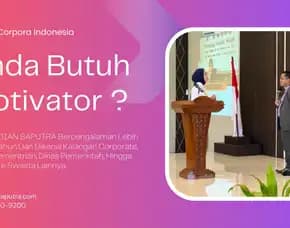 Jasa Motivator Banyuwangi, Terpercaya & Solutif, Dian Saputra