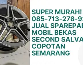 Super Murah! , Jual Sparepart Mobil Bekas Second Salvage Copotan Velg Mercy R19 Semarang