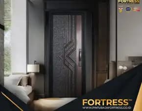 (Fortress) Pintu Kamar Baja Fortress Di Banjarmasin
