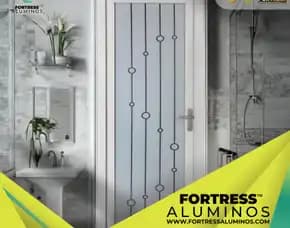 (Aluminos) Pintu Kamar Mandi Aluminium Putih Di Banjarmasin