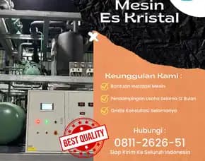 Mesin Es Kristal Murah Sumba Tengah, Ntt