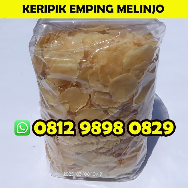Agen Emping Melinjo Pontianak, Emping Melinjo Pontianak, Emping Melinjo Pontianak Harga Murah