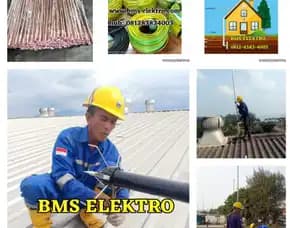 Tes Meger Pasang Penangkal Petir ~ Pontang Serang Banten