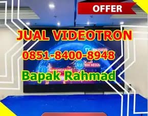 Wea (08x51 84oo 89x48) Jual Videotron Event Di Pulau Taliabu